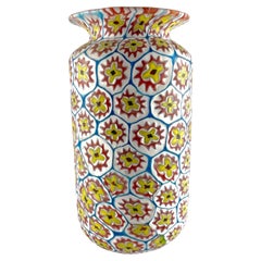 Murrina a FIORE, classic design by Fratelli Toso Murano, 1950