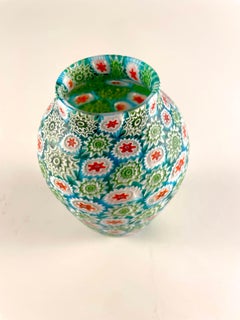 Murrina MILLEFIORI mista, original design Fratelli Toso Murano, 1950