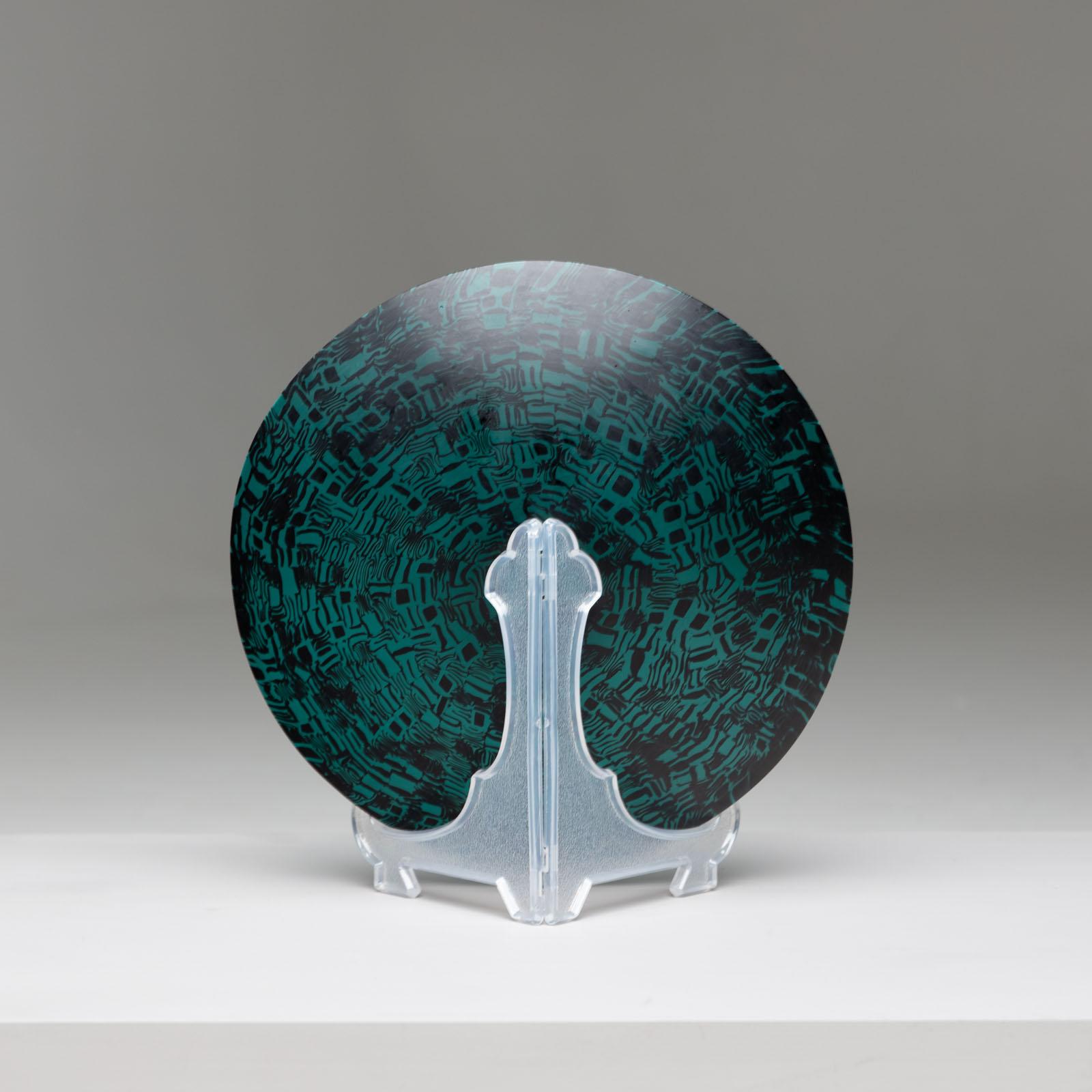 Murrine Glasteller von Santillana für Venini, Italien 1997 im Angebot 3