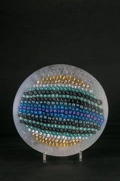 Murrine Plate by Laura de Santillana for Venini Murano Limited Early Edition