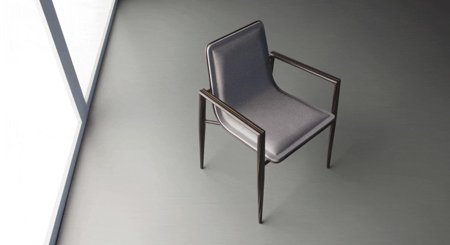 Musa Chair by Doimo Brasil In New Condition For Sale In Geneve, CH