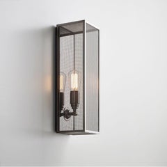 MUSAR 10 sateen brass clear glass