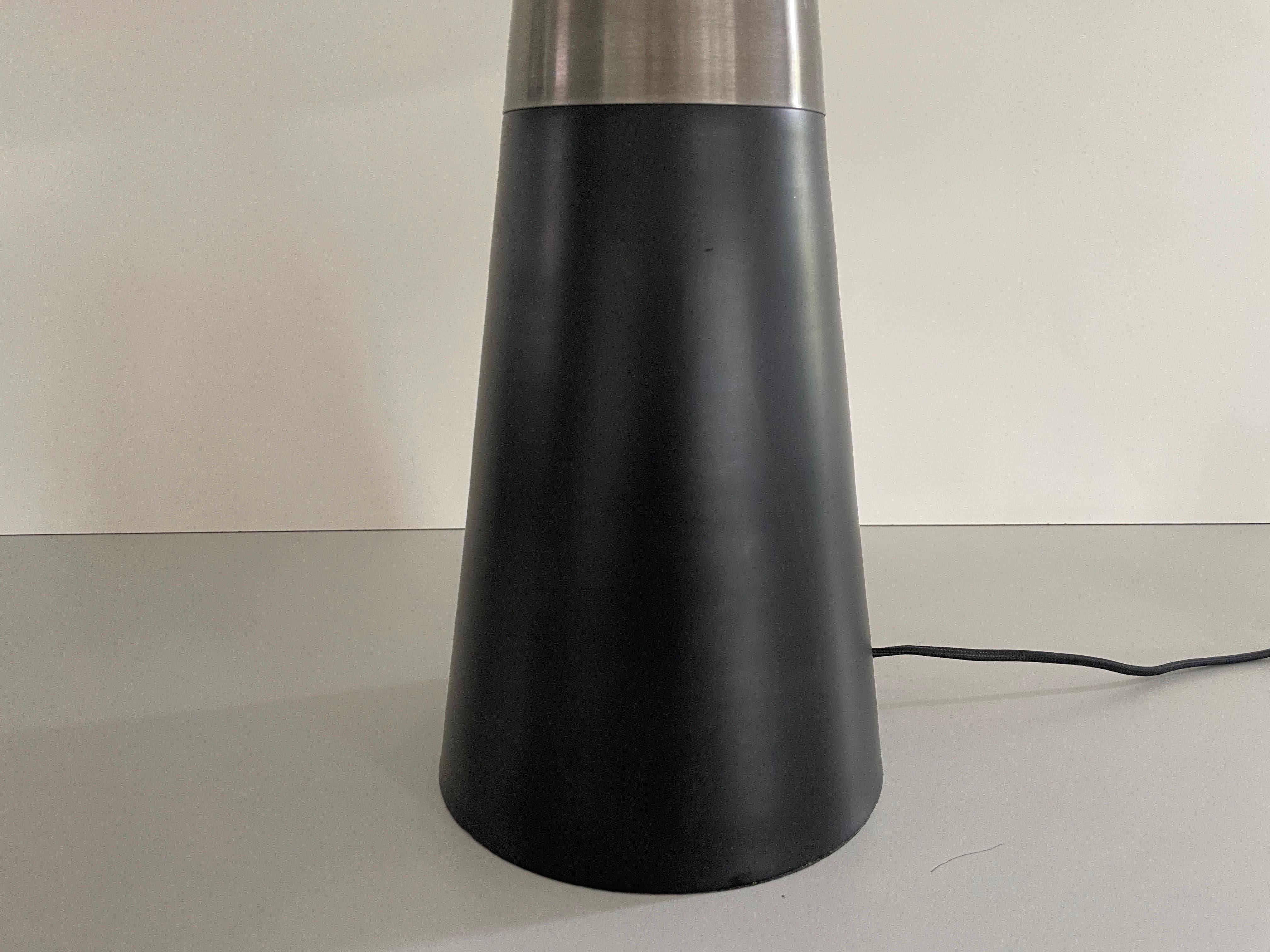 Muschroom and Conic Design Large Table Lamp by LAMBERT, 1980s, Germany For Sale 3