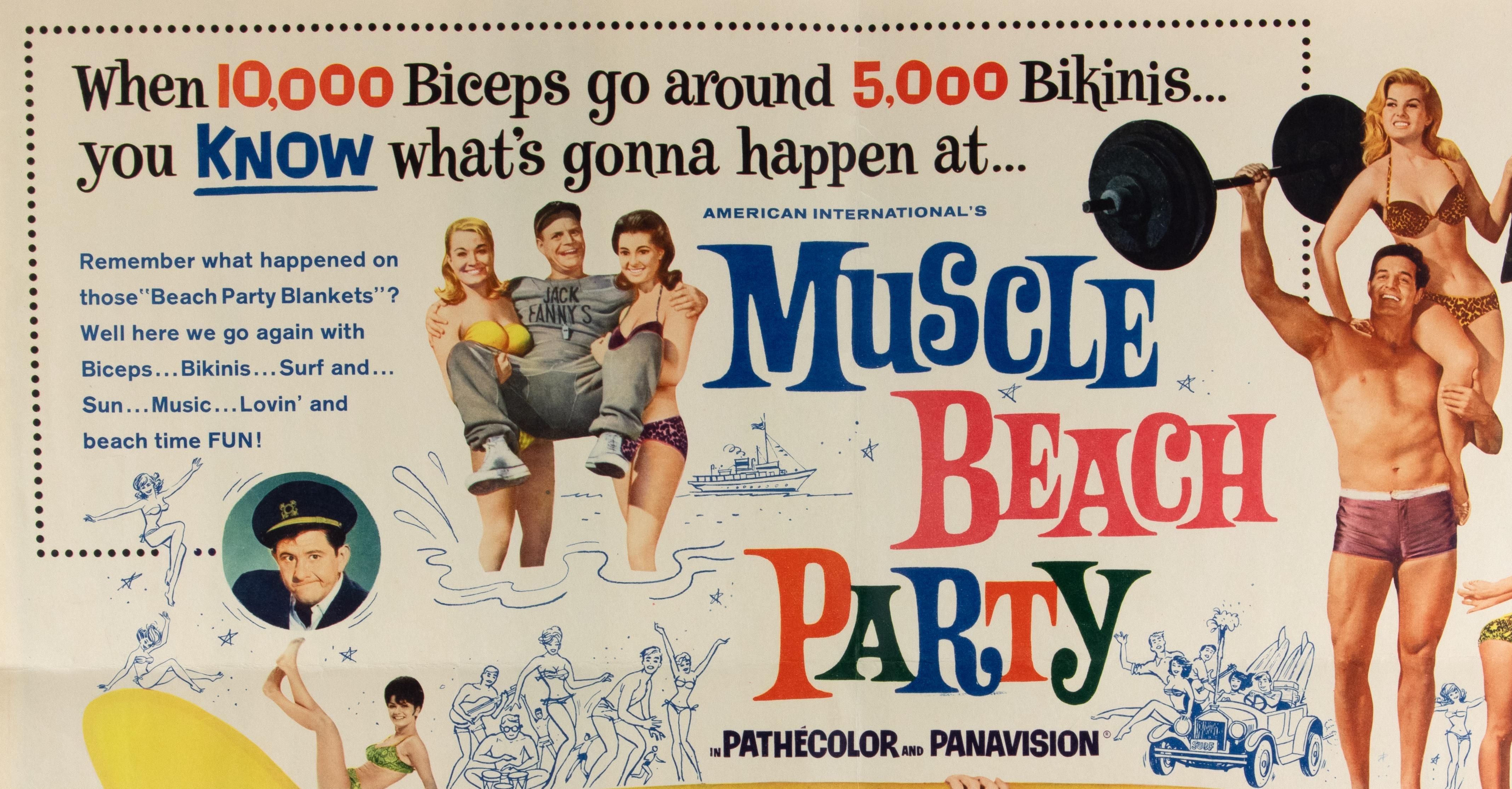 Muscle Beach Party (1964, USA) In condizioni buone in vendita a Roma, IT