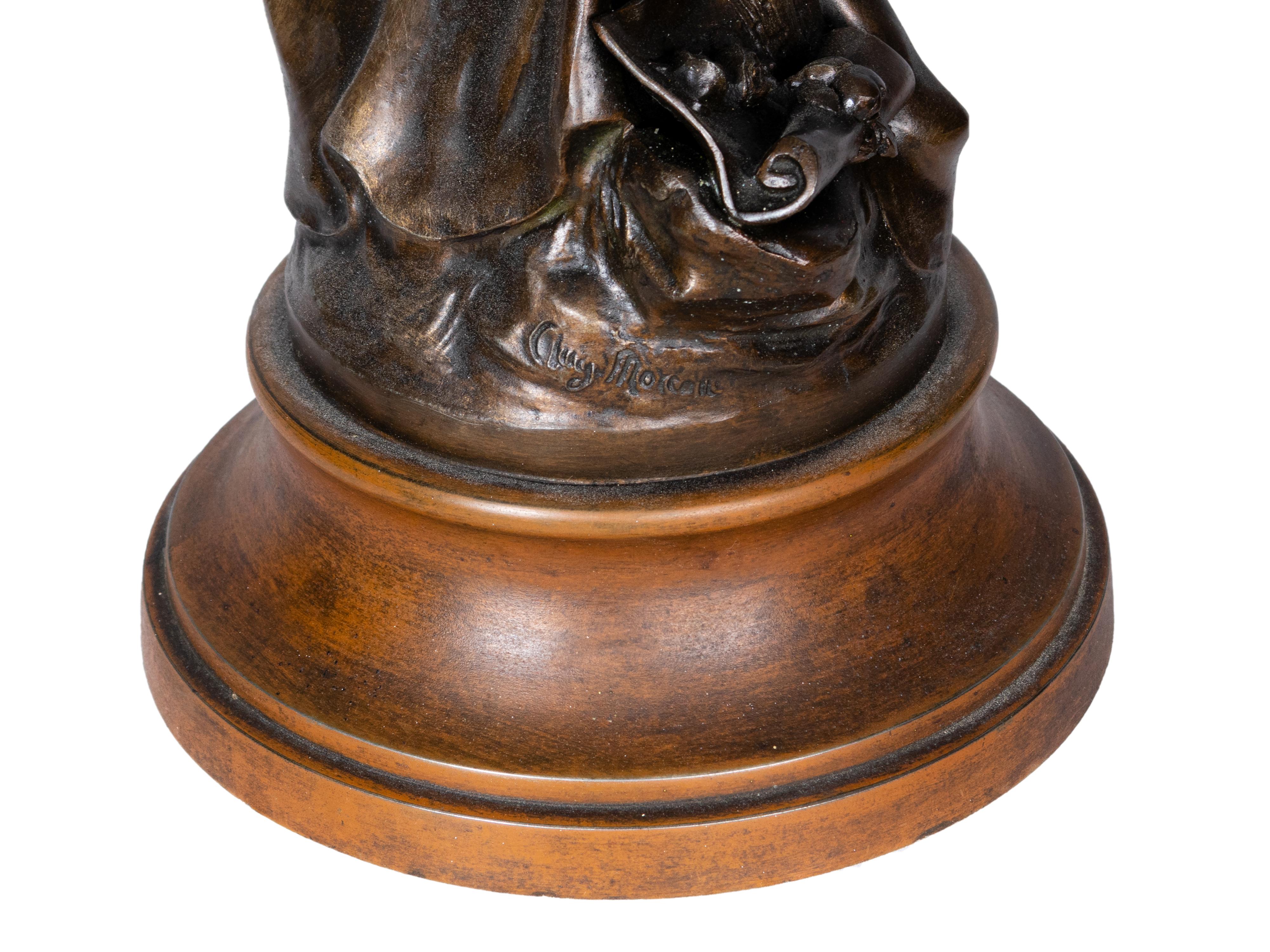 Estatua Musa Calíope de François Moreau Estatua, Siglo XIX en Bueno estado para la venta en Lisbon, PT