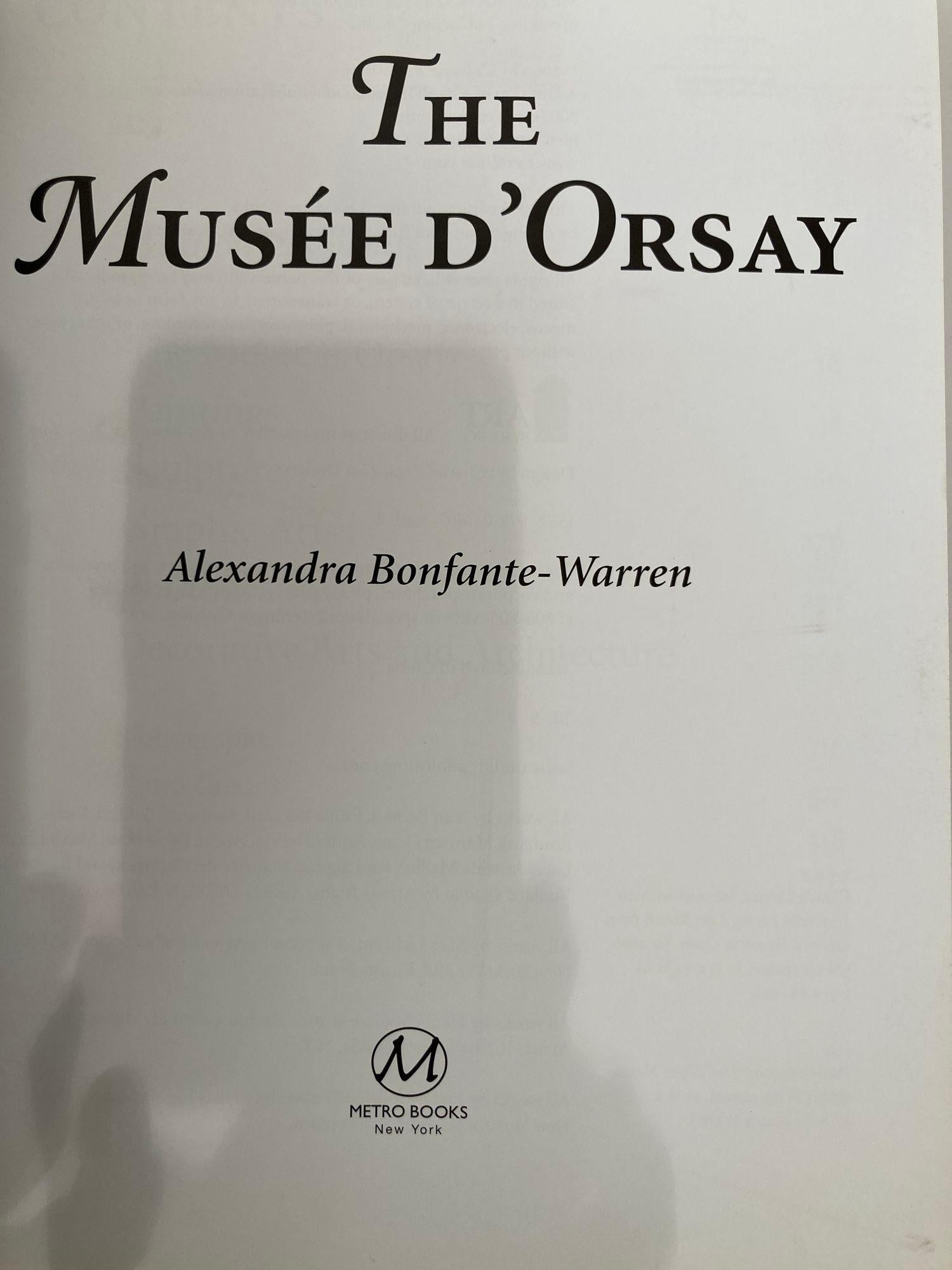 20th Century Musee D'Orsay Hardcover Book 2000 by Alexandra Bonfante-Warren