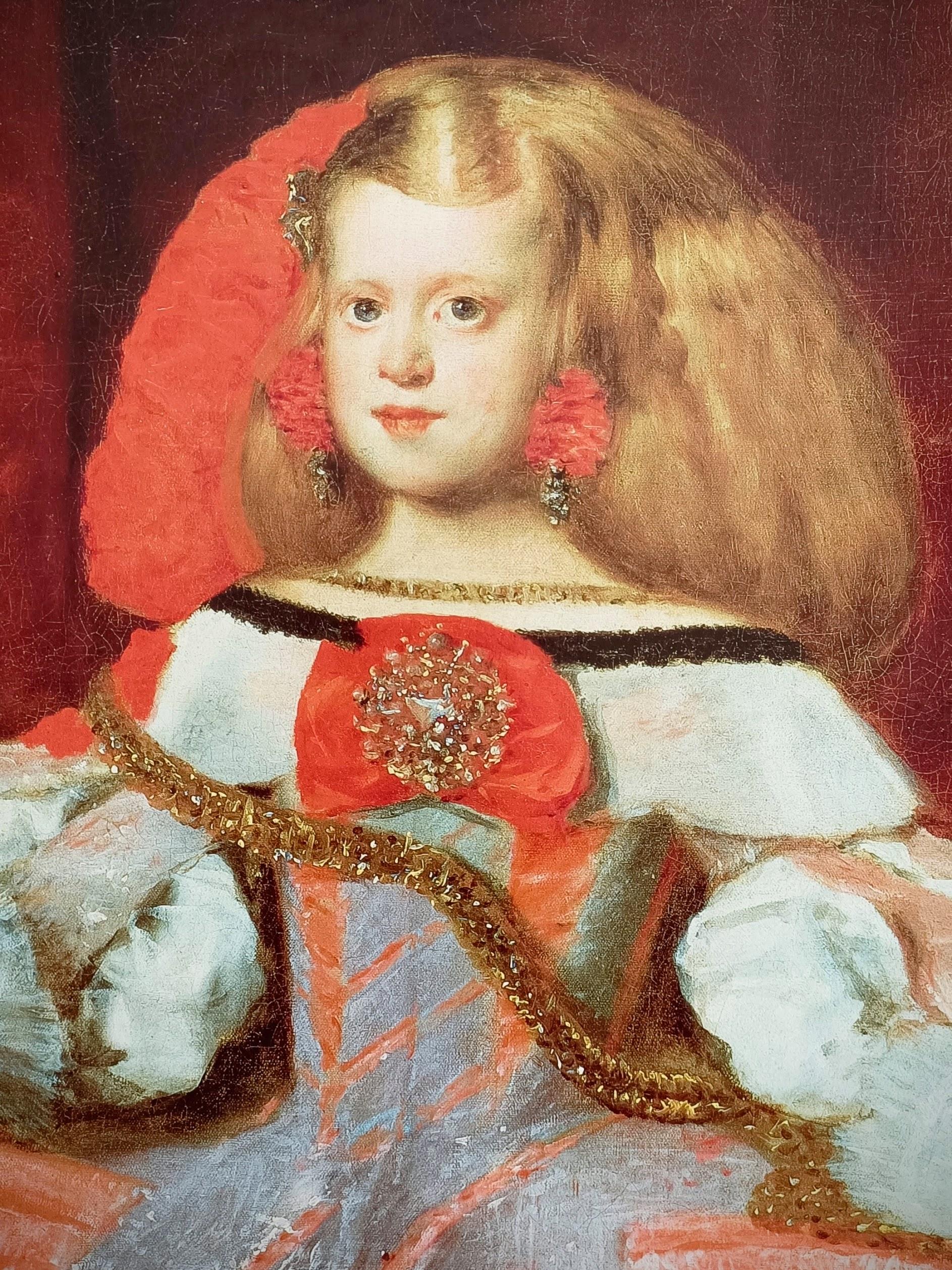 Museo del Prado Infanta Margarita von Velazquez  Poster auf Leinwand im Zustand „Hervorragend“ im Angebot in Valencia, VC