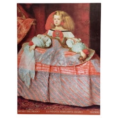 Museo del Prado Infanta Margarita von Velazquez  Poster auf Leinwand