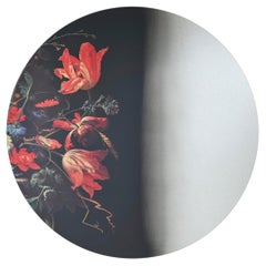 Miroir mural rond « Museo Sculptural Contemporary » de Deknudt Mirrors