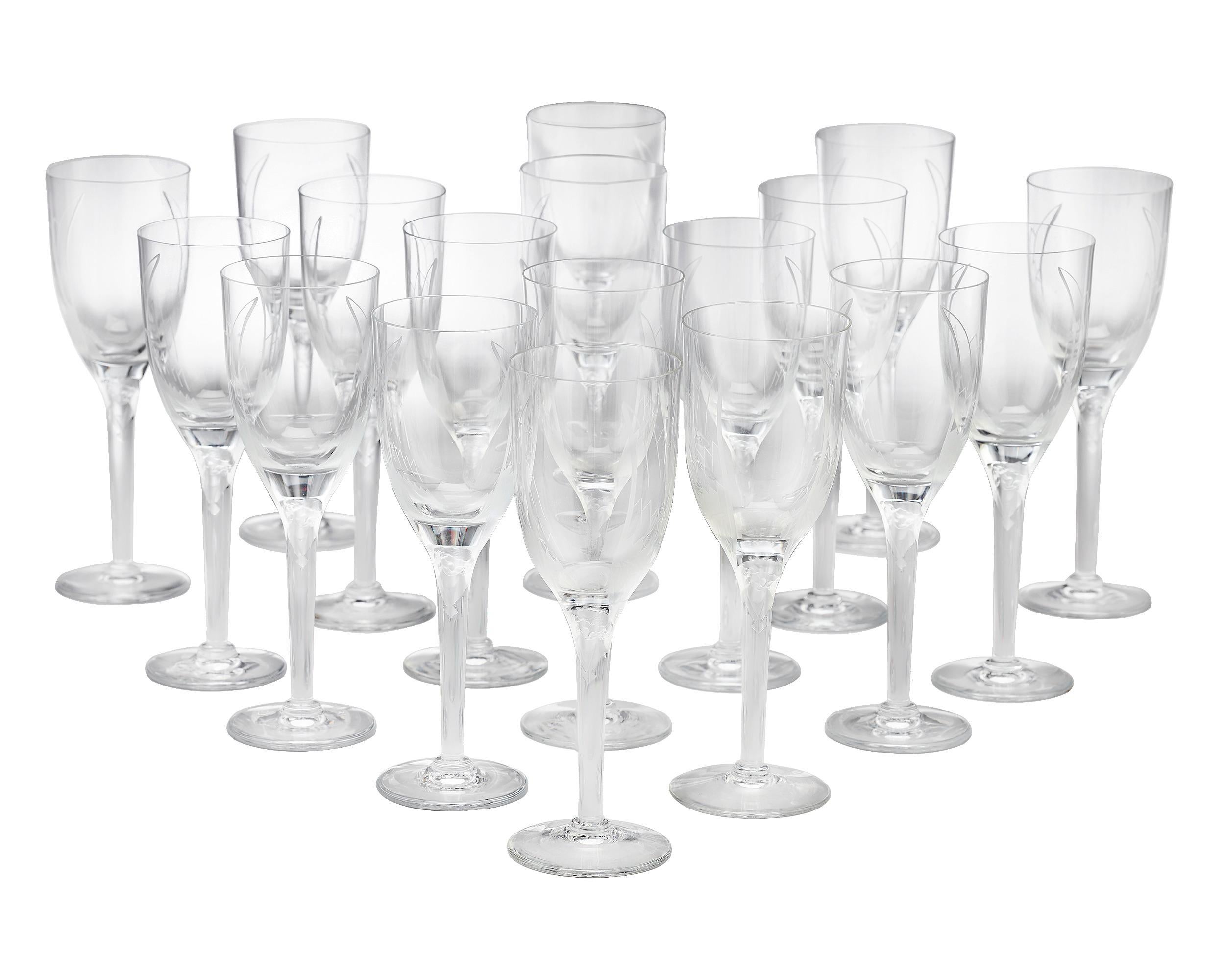 Muses Highball Glasses by Lalique In Excellent Condition In New Orleans, LA