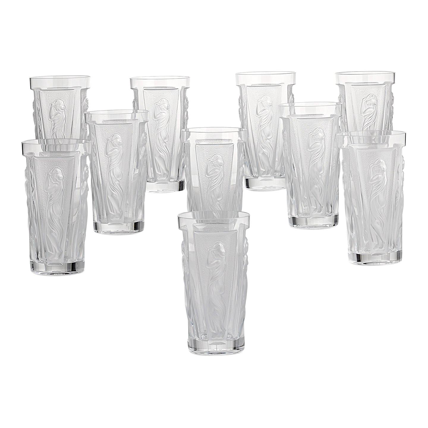 Muses Highball Glasses by Lalique