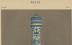 Muses of Rouen: A Chromolithograph Tribute to Classical Faience Pottery, 1874