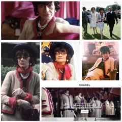 Museum Chanel 1964 Haute Couture Coco Gabrielle Ecru Tweed Gold Lion Jacket