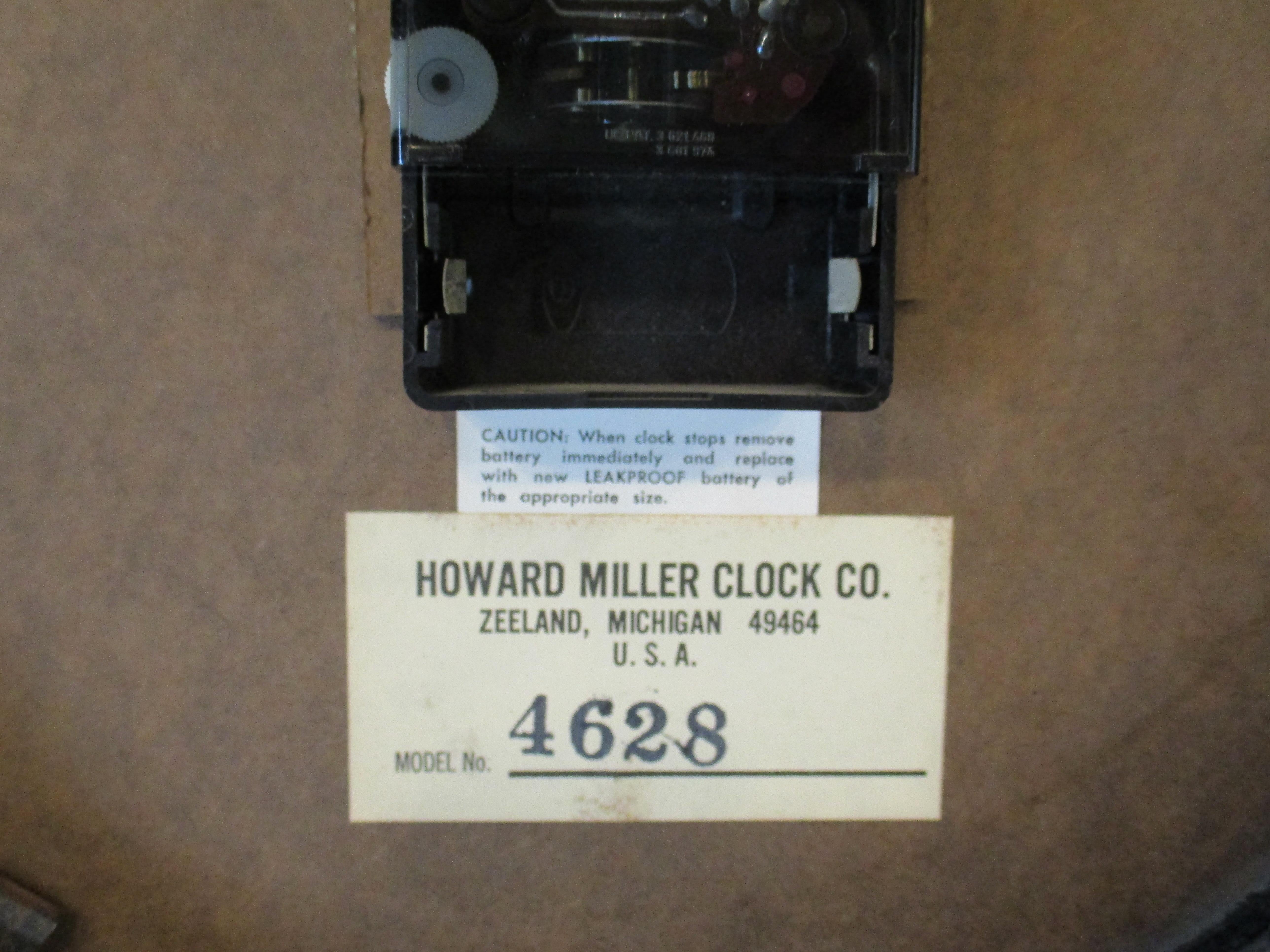 American Museum Clock by Horwitt for Howard Miller