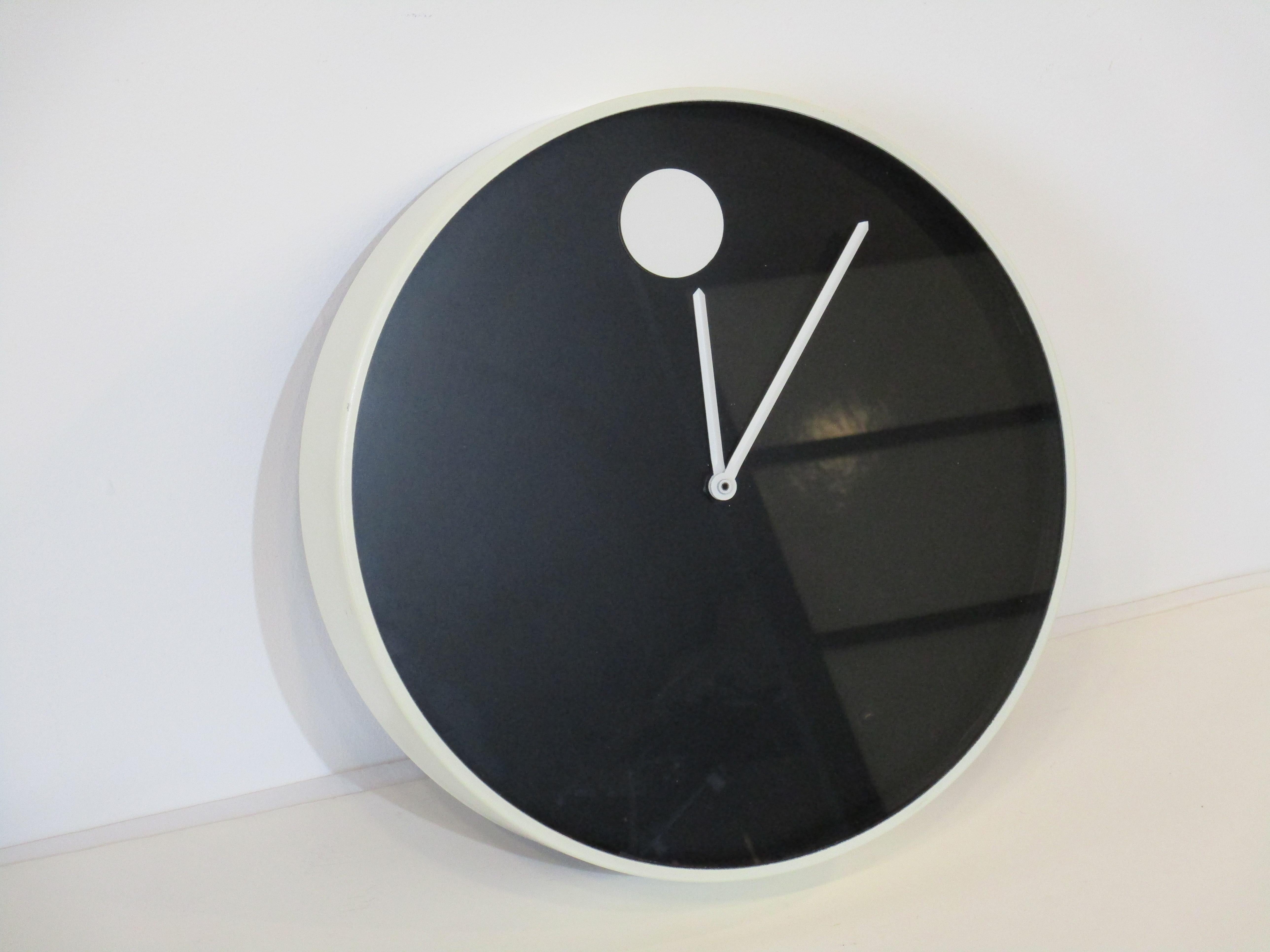 20th Century Museum Clock by Horwitt for Howard Miller