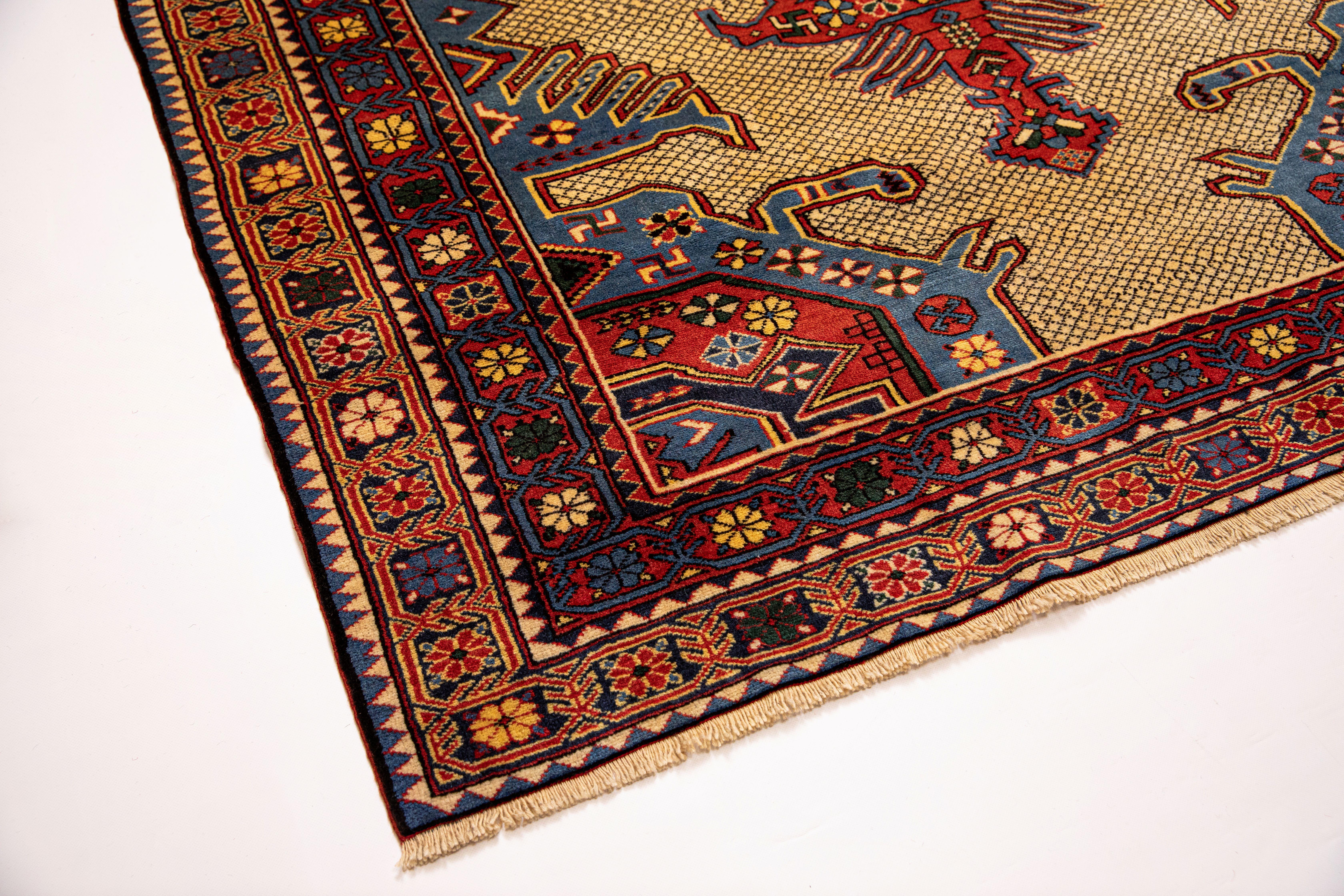 Azerbaijani Museum Curated Limited Edition New Quba, Handmade For Sale