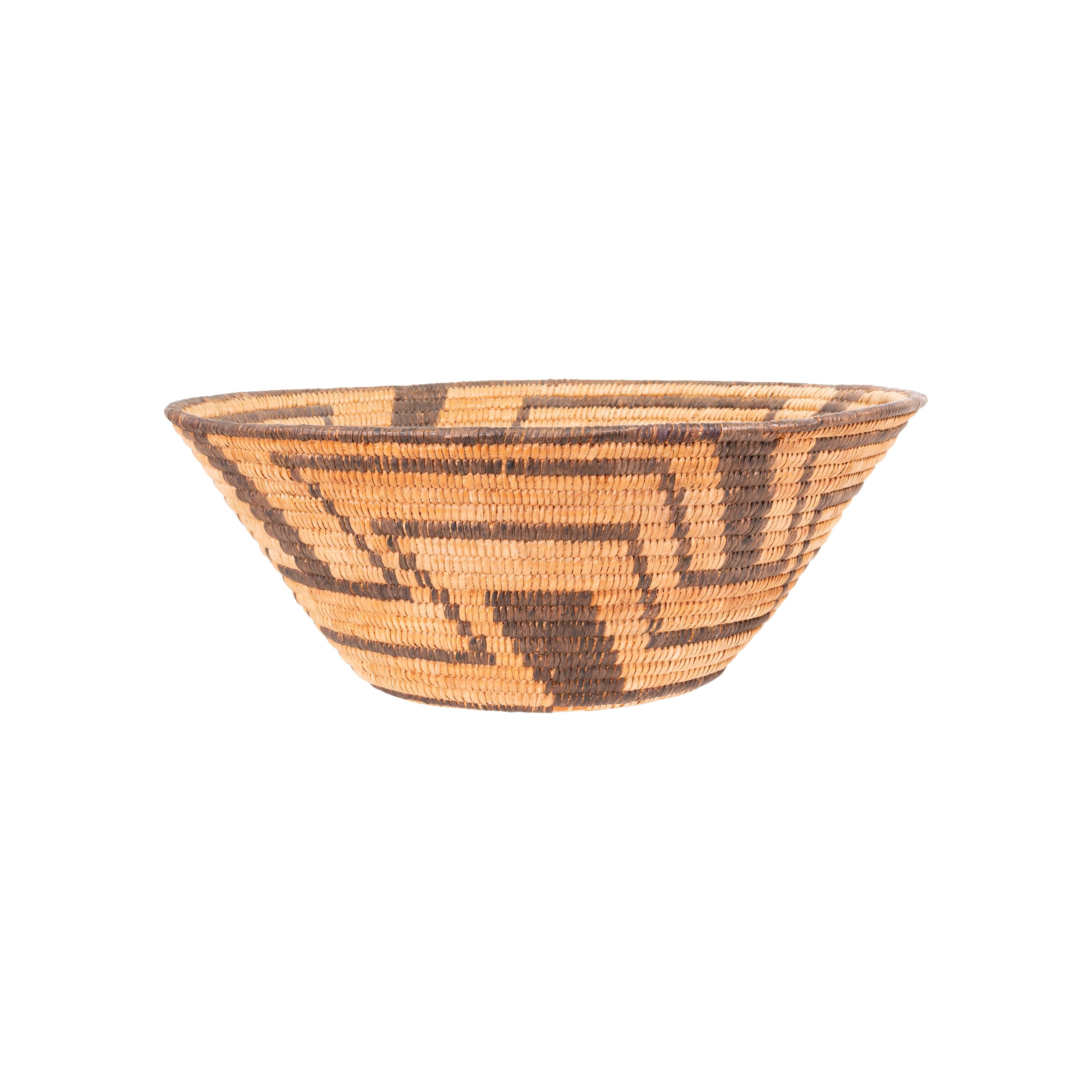 American Museum Documented Pima Basket For Sale