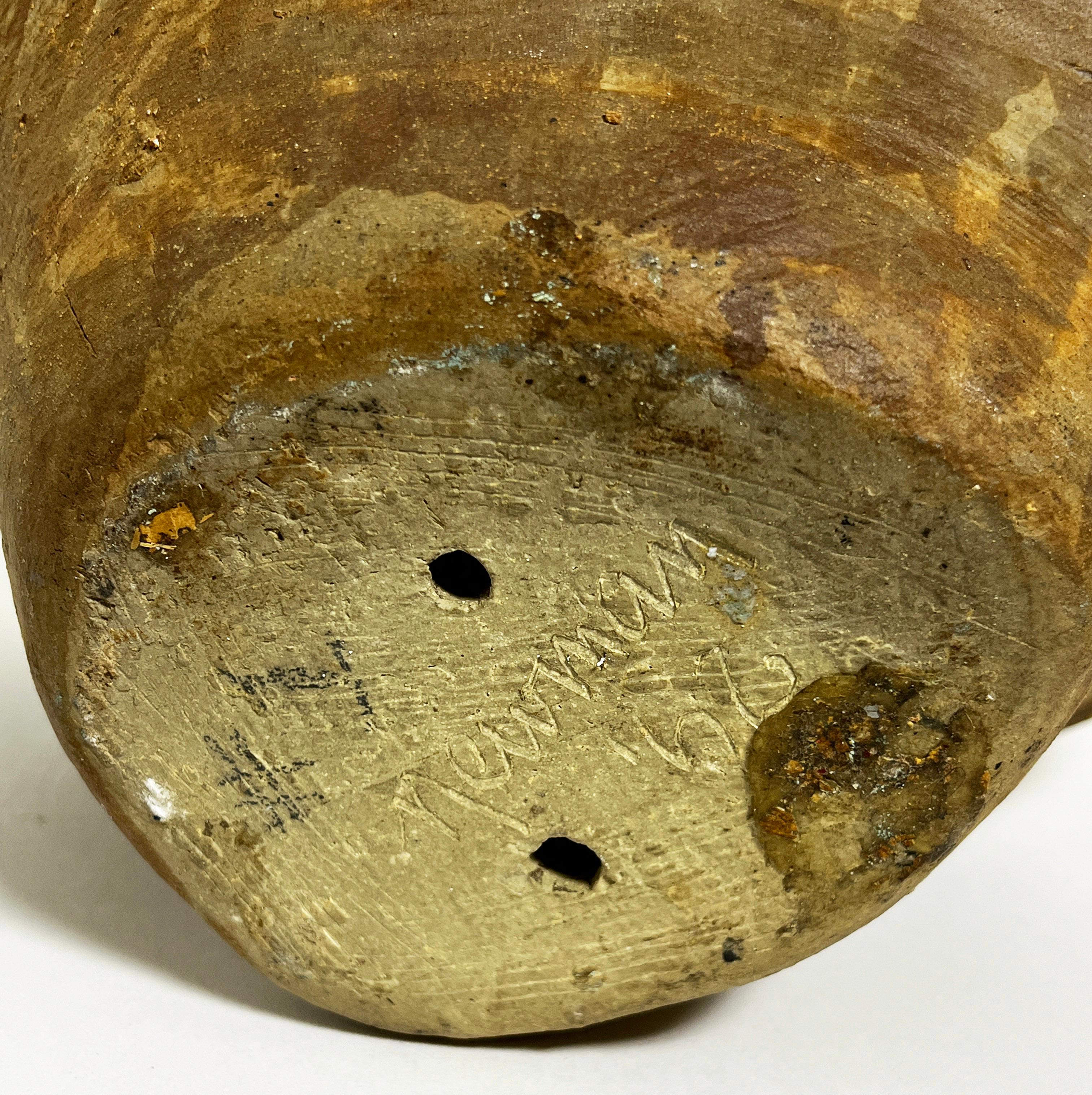 Scultura in Studio Pottery in gres esposta al museo di Susan Newman, D. A. 1962 in vendita 1