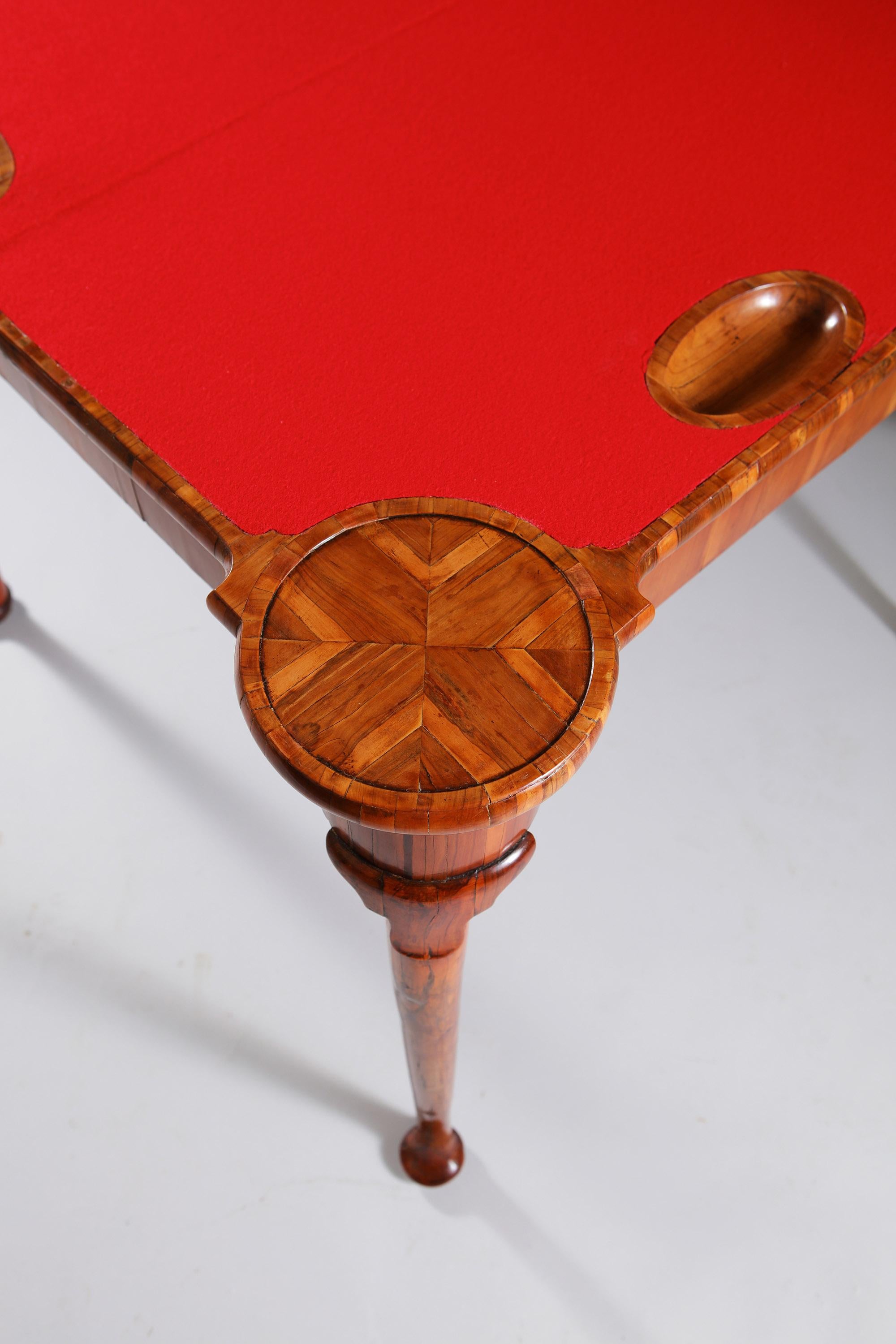 Museum Grade George I Cocus Wood Card Table, Circa 1725. England For Sale 2