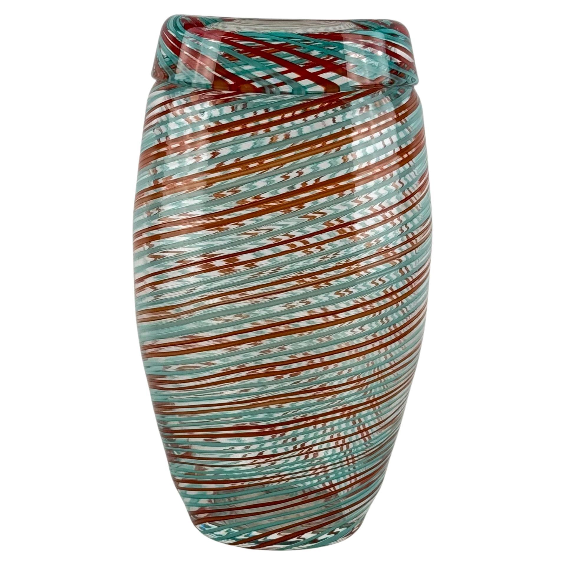 Vase "Canne" d
Aureliano Toso de 1939 - Signé "Toso Murano". en vente