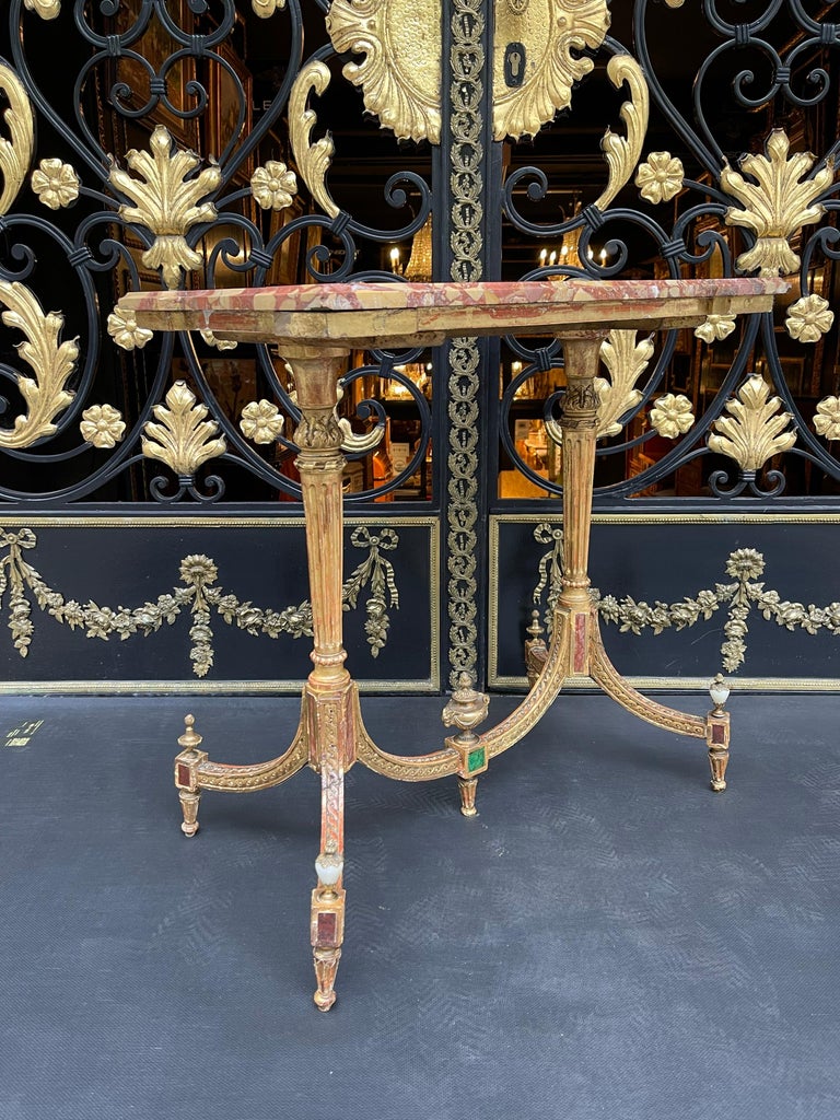 Museum Louis XVI Coffee Table / Side Table, Russia Around 1790, Gold ...
