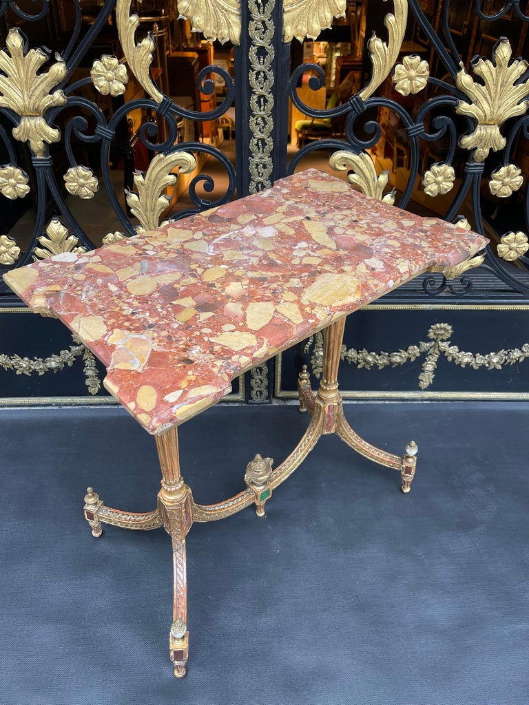 Museum Louis XVI Coffee Table / Side Table, Russia Around 1790, Gold ...