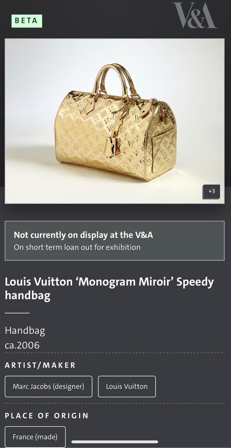 Louis Vuitton, Bags, Just Sharing My Monogram Miroir Speedy 35