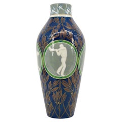 Museum Piece, SEVRES 1924 Paris Olympic Games Gold Medal Vase 