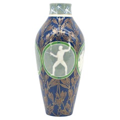 Museum Piece, SEVRES 1924 Paris Olympic Games Gold Medal Vase