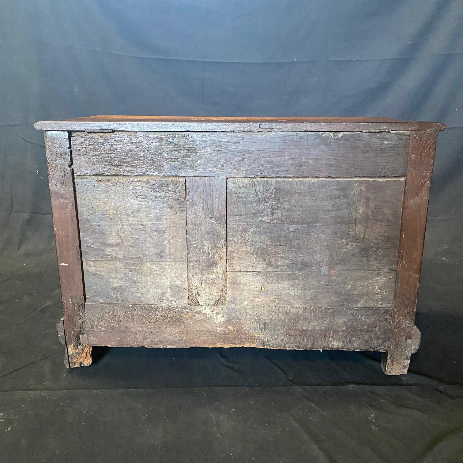  Museum Quality 18th Century Coffer with Provenance  For Sale 7