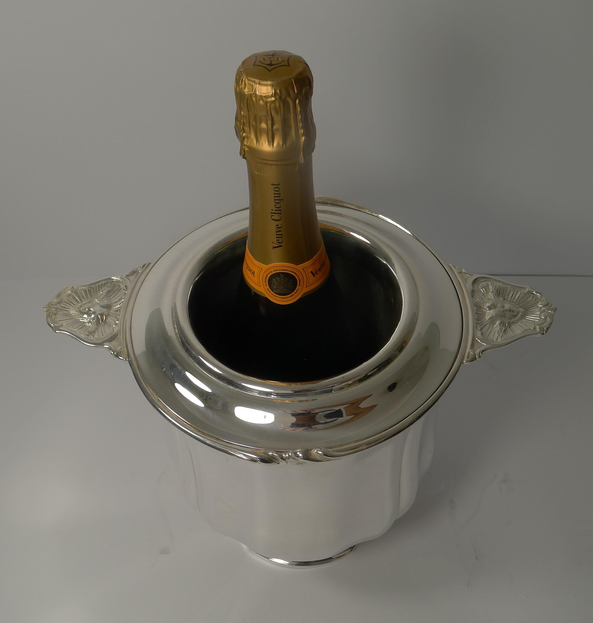 Museum Quality 19th Century Christofle Wine Cooler / Champagne Bucket circa 1880 3