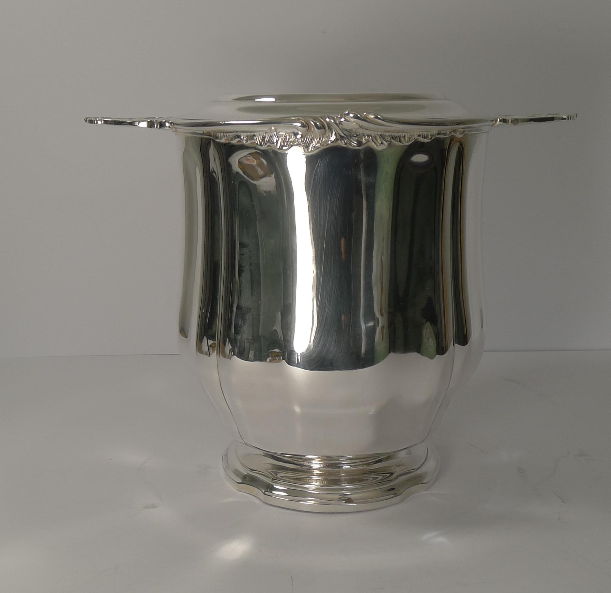 Museum Quality 19th Century Christofle Wine Cooler / Champagne Bucket circa 1880 1