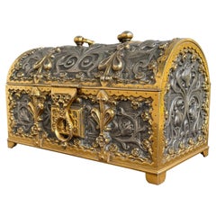 Museum Quality and Excellent Design Arts & Crafts Jewelry Box by Erhard & Sohne