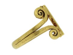 Museum Quality Antique Early Byzantine 4th Century AD Gold Marriage Ring