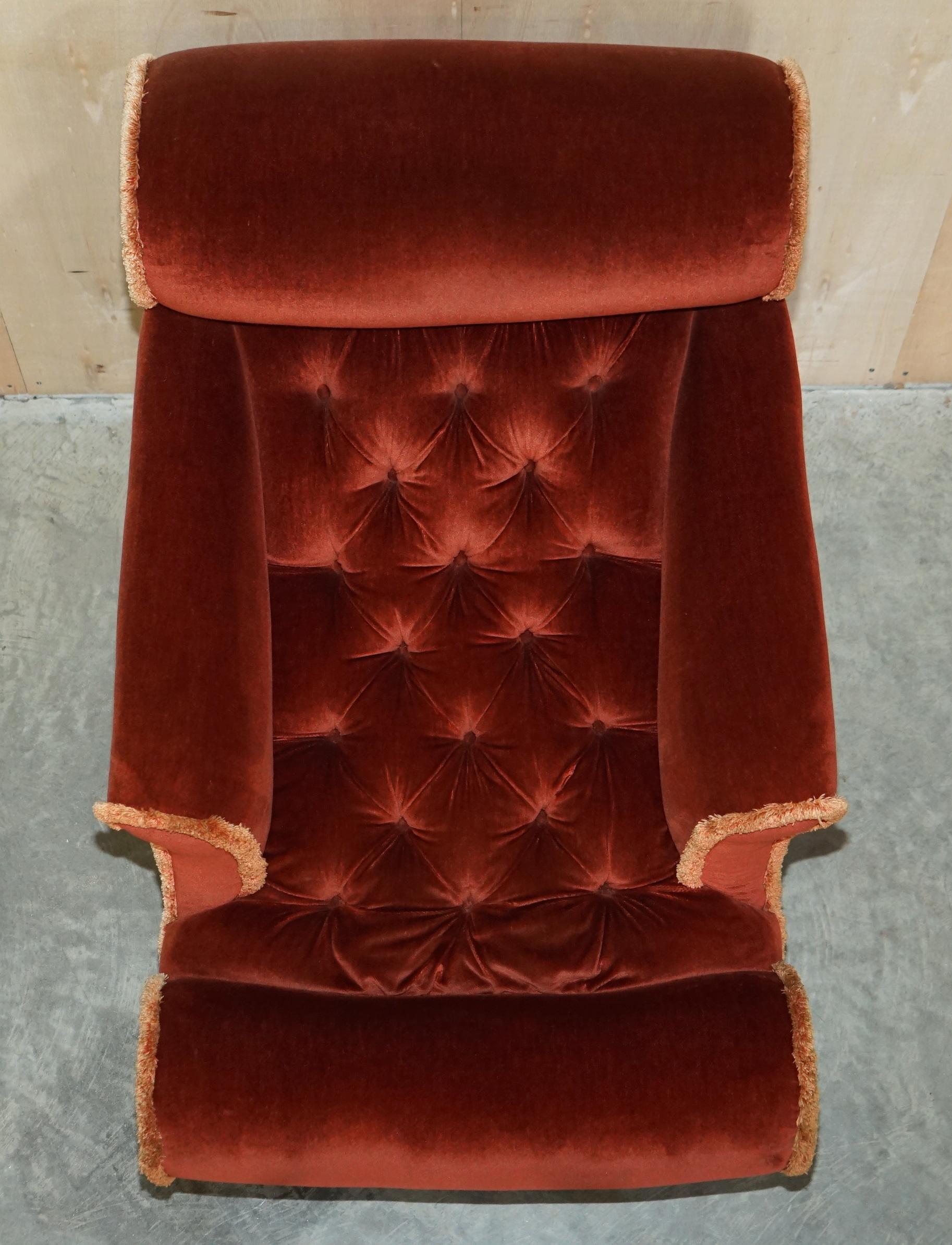 Museum Quality Antique William Birch Adolf Loos Knieschwimmer Lounge Armchair For Sale 1