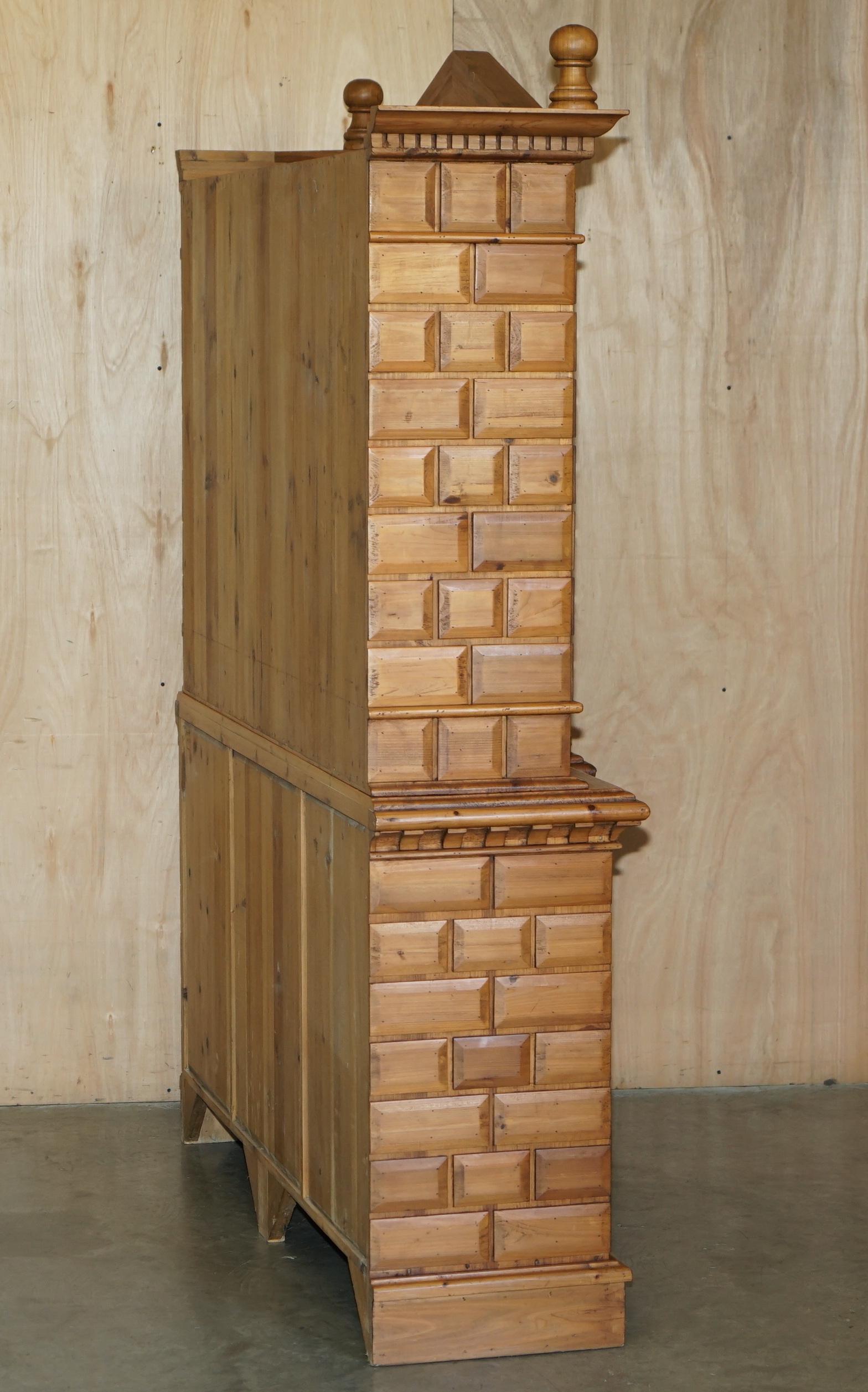 MUSEUM QUALITY EDITORS CHOICE AWARD ARCHITECTURAL ViNTAGE PINE WELSH DRESSER For Sale 5