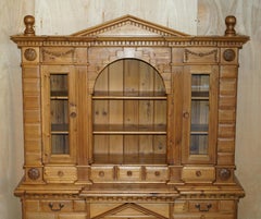 MUSEUM QUALITY EDITORS CHOICE AWARD ARCHITECTURAL ViNTAGE PINE WELSH DRESSER