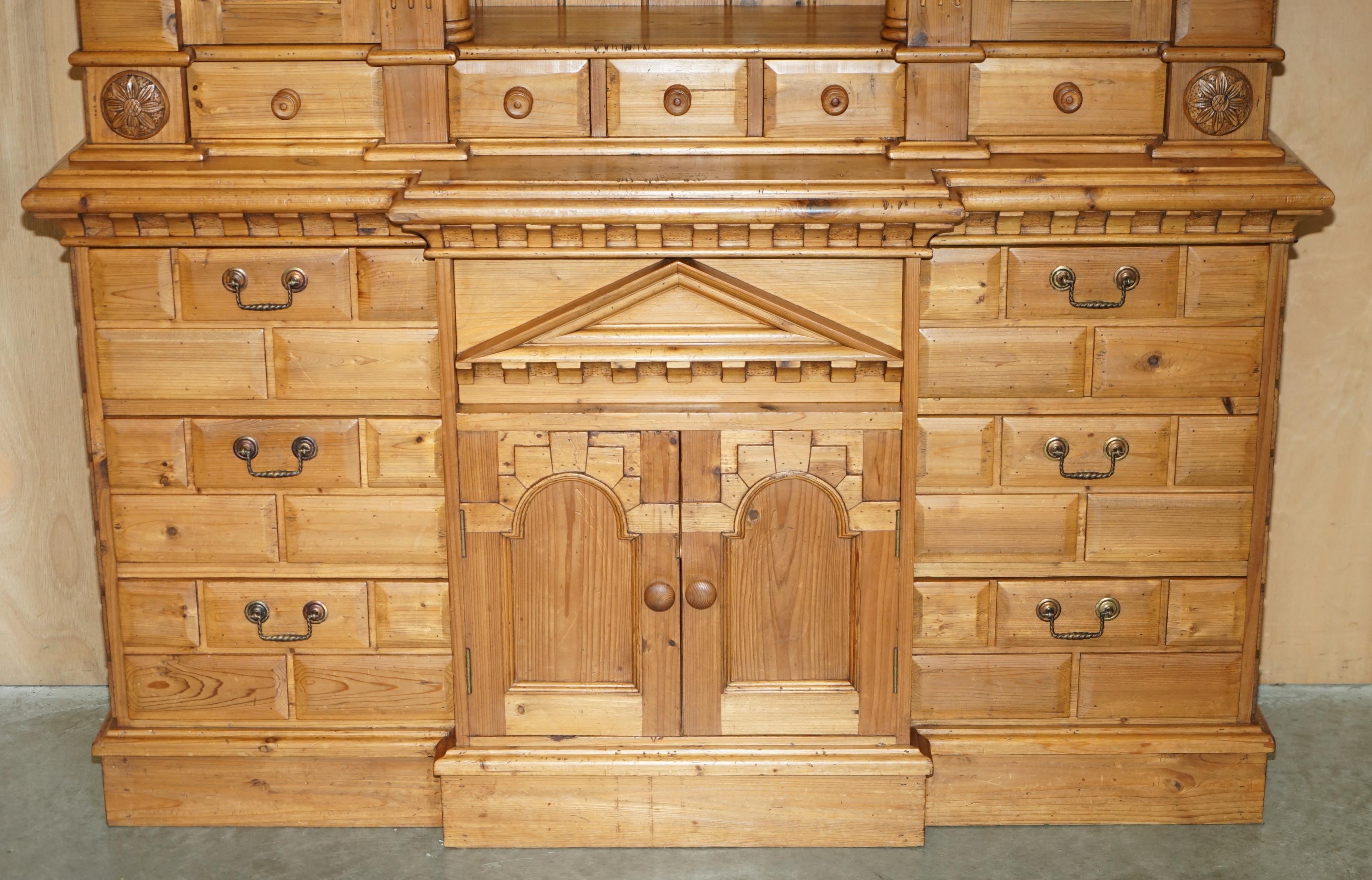 MUSEUM QUALITY EDITORS CHOICE AWARD ARCHITECTURAL ViNTAGE PINE WELSH DRESSER For Sale 1