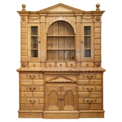 MUSEUM QUALITY EDITORS CHOICE AWARD ARCHITECTURAL ViNTAGE PINE WELSH DRESSER