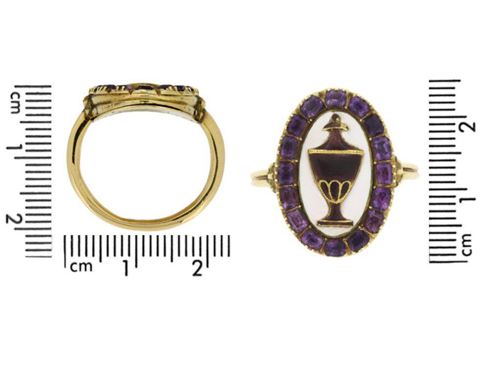 georgian enamel jewelry