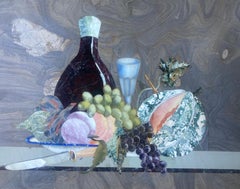 Italian Pietra Dura, Semi-Precious, Still Life Stones Painting