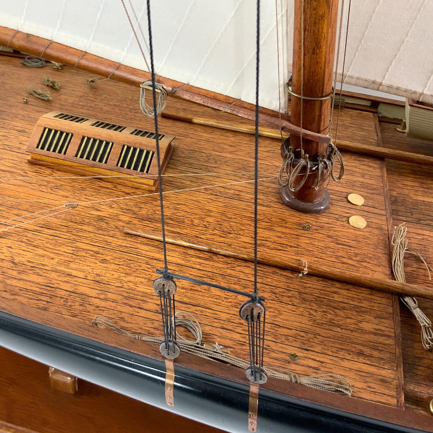 Wood Museum Quality Model of Schooner Yacht America