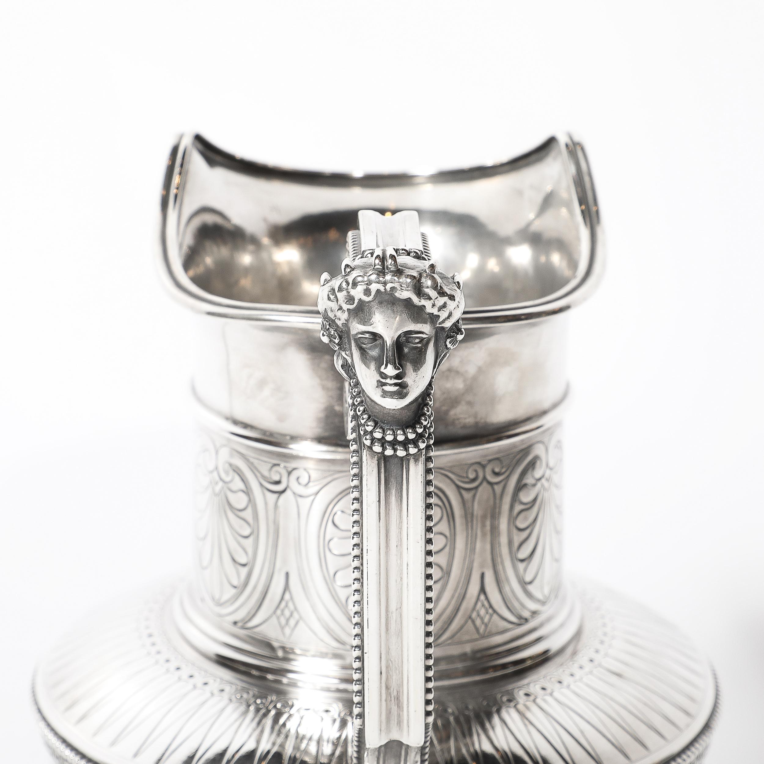 Qualità da museo Neo-Grec Tiffany & Co. Calderone in argento di Edward C. Moore in vendita 4