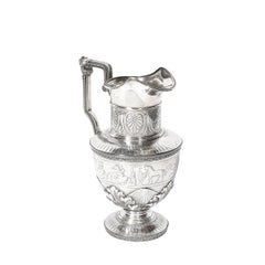 Museum Quality Neo-Grec Tiffany & Co. Sterling Silver Ewer by Edward C. Moore