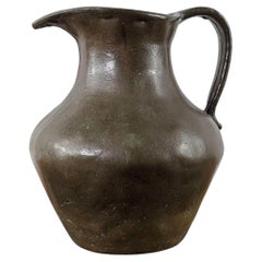 Museum-Quality North European Leaded Bronze Pouring Jug, 16th Century