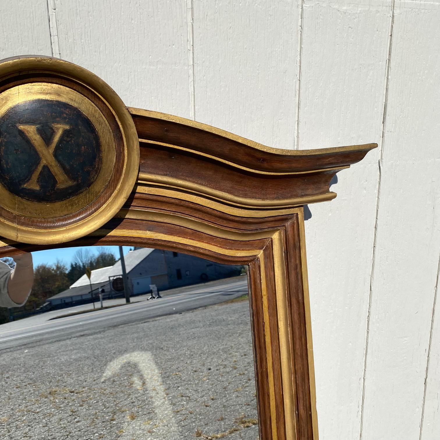 Coppia di specchi da chiesa storici francesi del XIX secolo di qualità museale in vendita 3