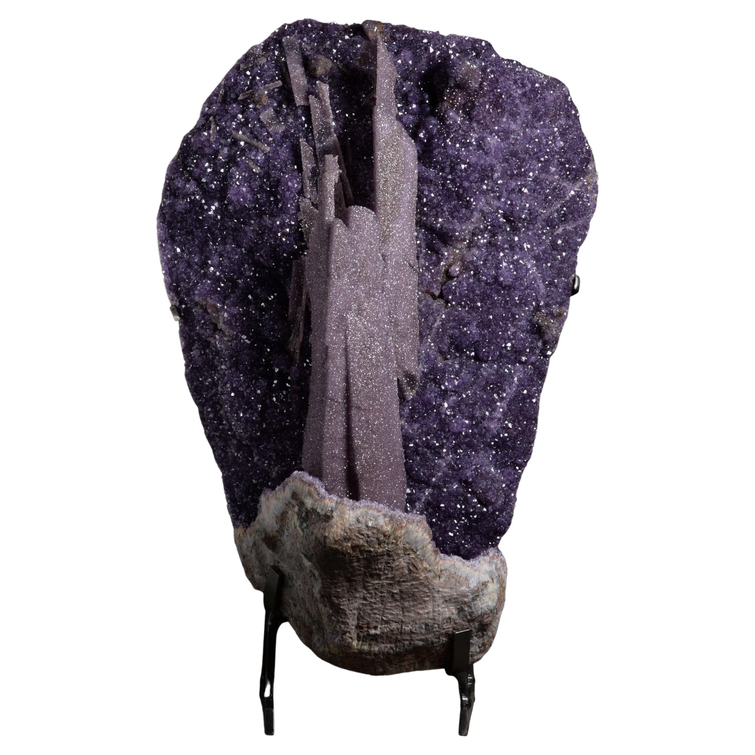 Museum Quality Very Large Amethyst Centerpiece, a Mineral Masterpiece For Sale