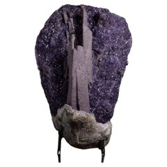 Used Museum Quality Very Large Amethyst Centerpiece, a Mineral Masterpiece