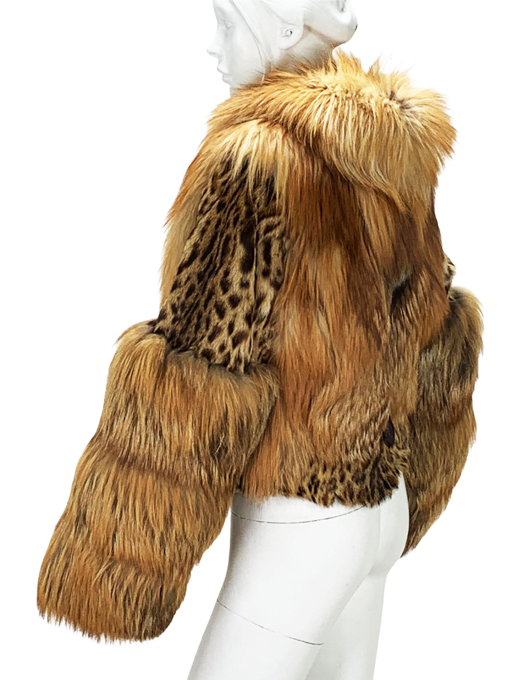 Museum Tom Ford for Gucci Runway F/W 1999 2 in 1 Fur Coat Jacket  For Sale 10
