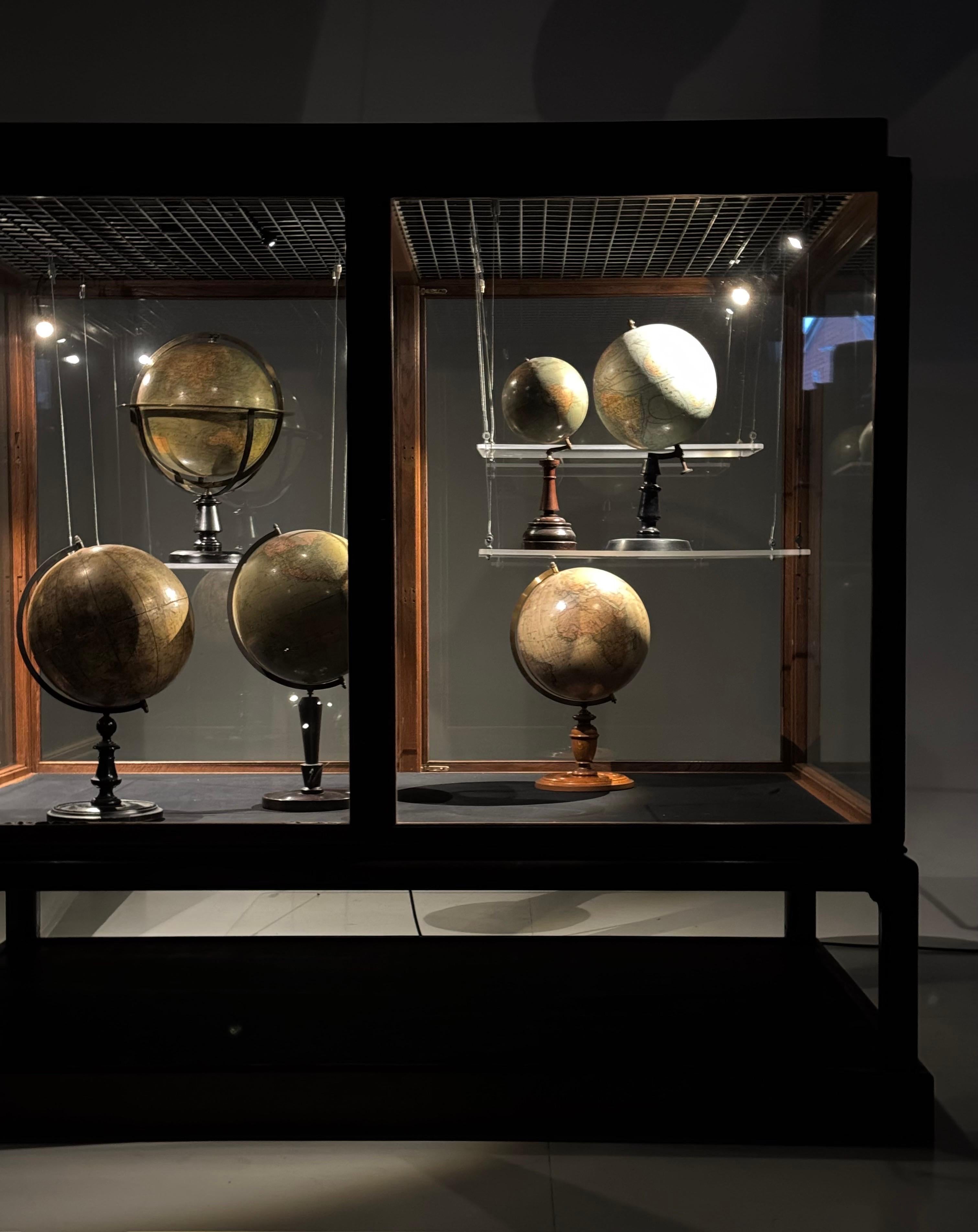Museum vitrine oak 1900 3